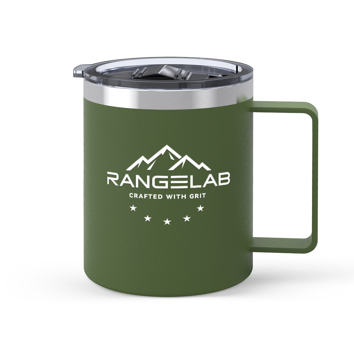 RANGELAB 12oz Stainless Steel Insulated Mug - 304 Food Grade