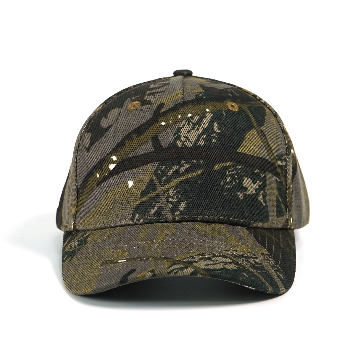 RANGELAB Camo Baseball Cap for Men & Women – Adjustable Outdoor Hunting Hat, Breathable Cotton Twill, Classic Woodland Design