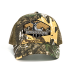 RANGELAB Camo Trucker Hat for Men & Women – Adjustable Mesh Back Hunting Cap, Outdoor Snapback Hat, Breathable Camouflage Baseball Cap