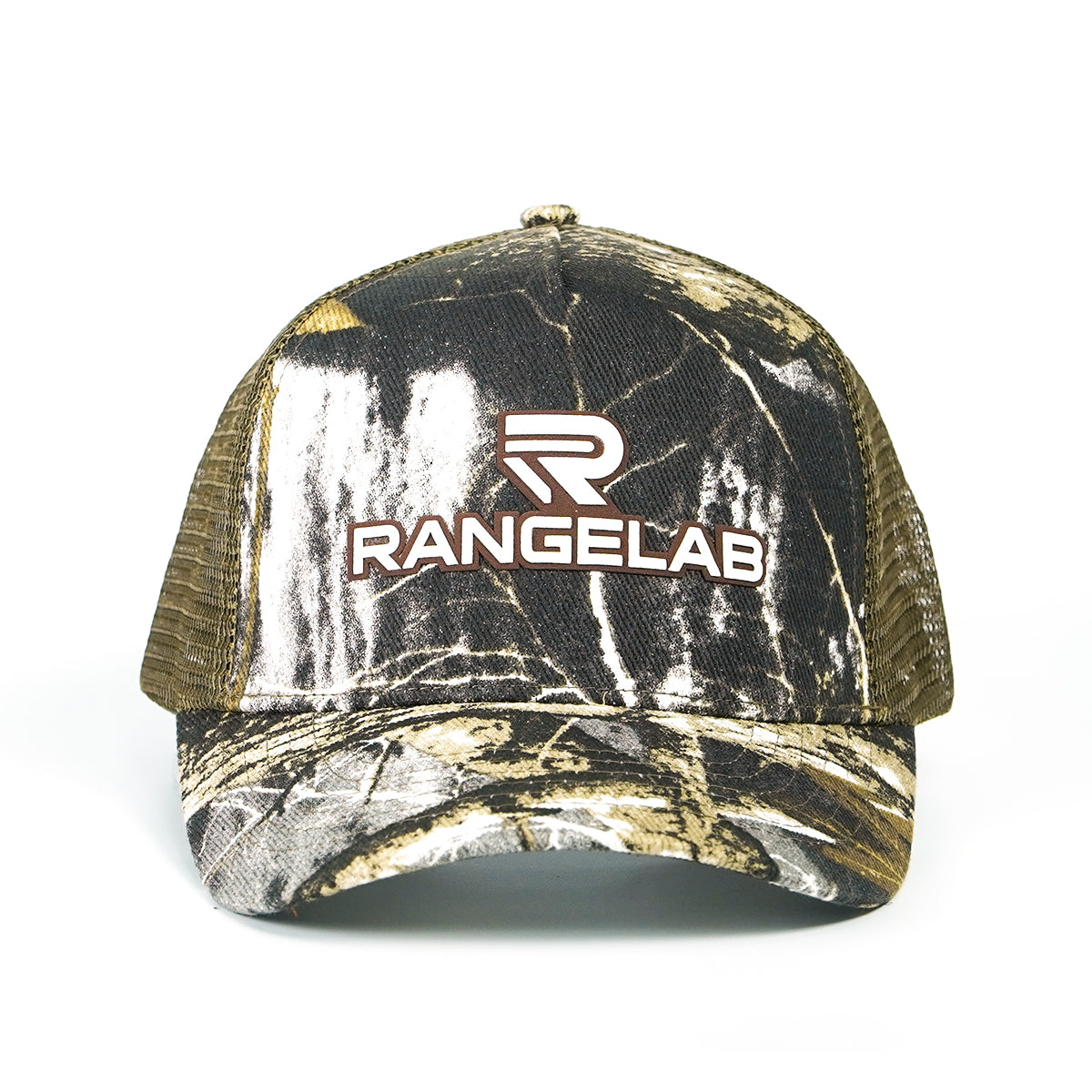 RANGELAB Camo Trucker Hat – Breathable Outdoor Mesh Cap for Everyday Grit & Adventure