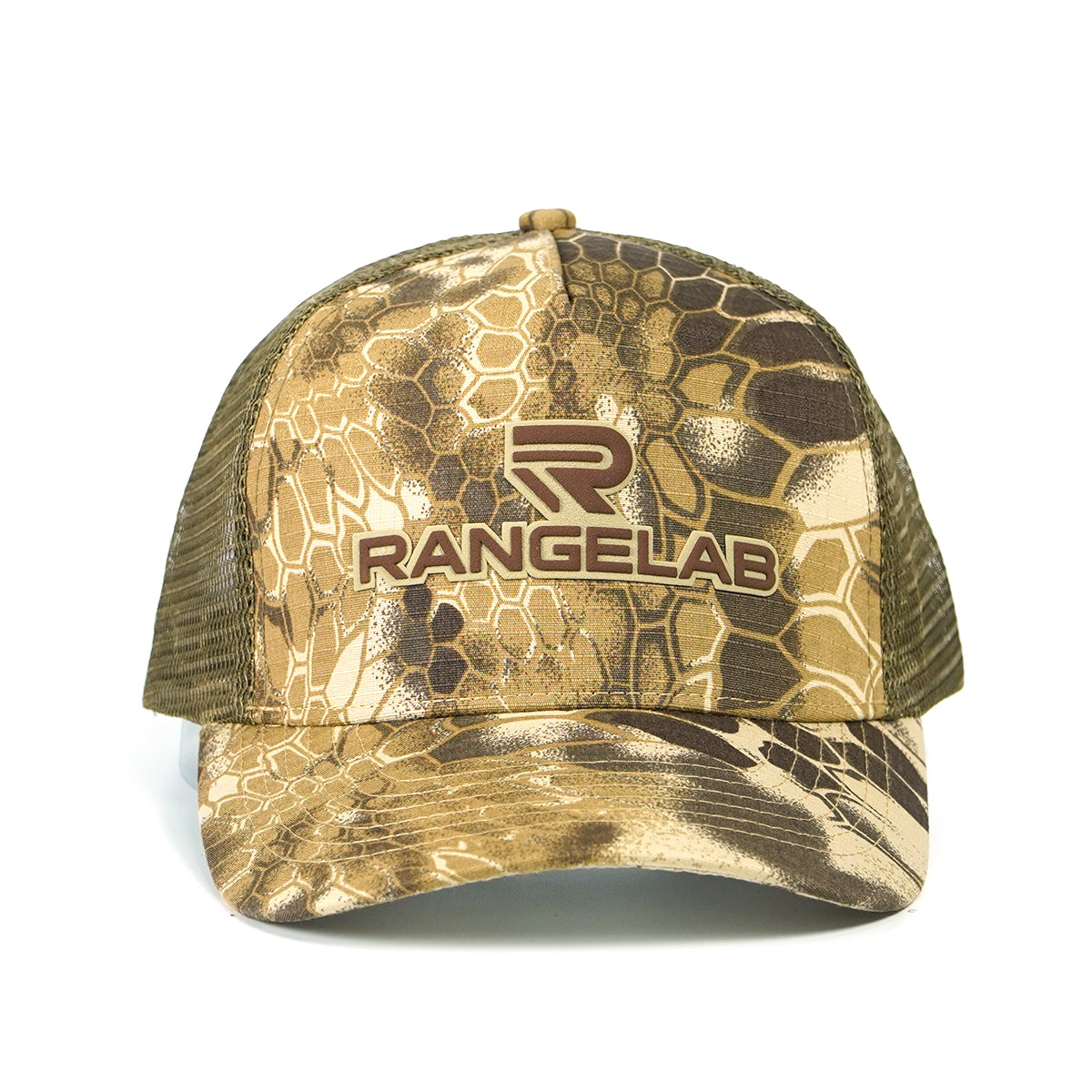 RANGELAB Camo Trucker Hat – Premium Outdoor Snapback Cap for Men & Women | Breathable Mesh Hunting Hat