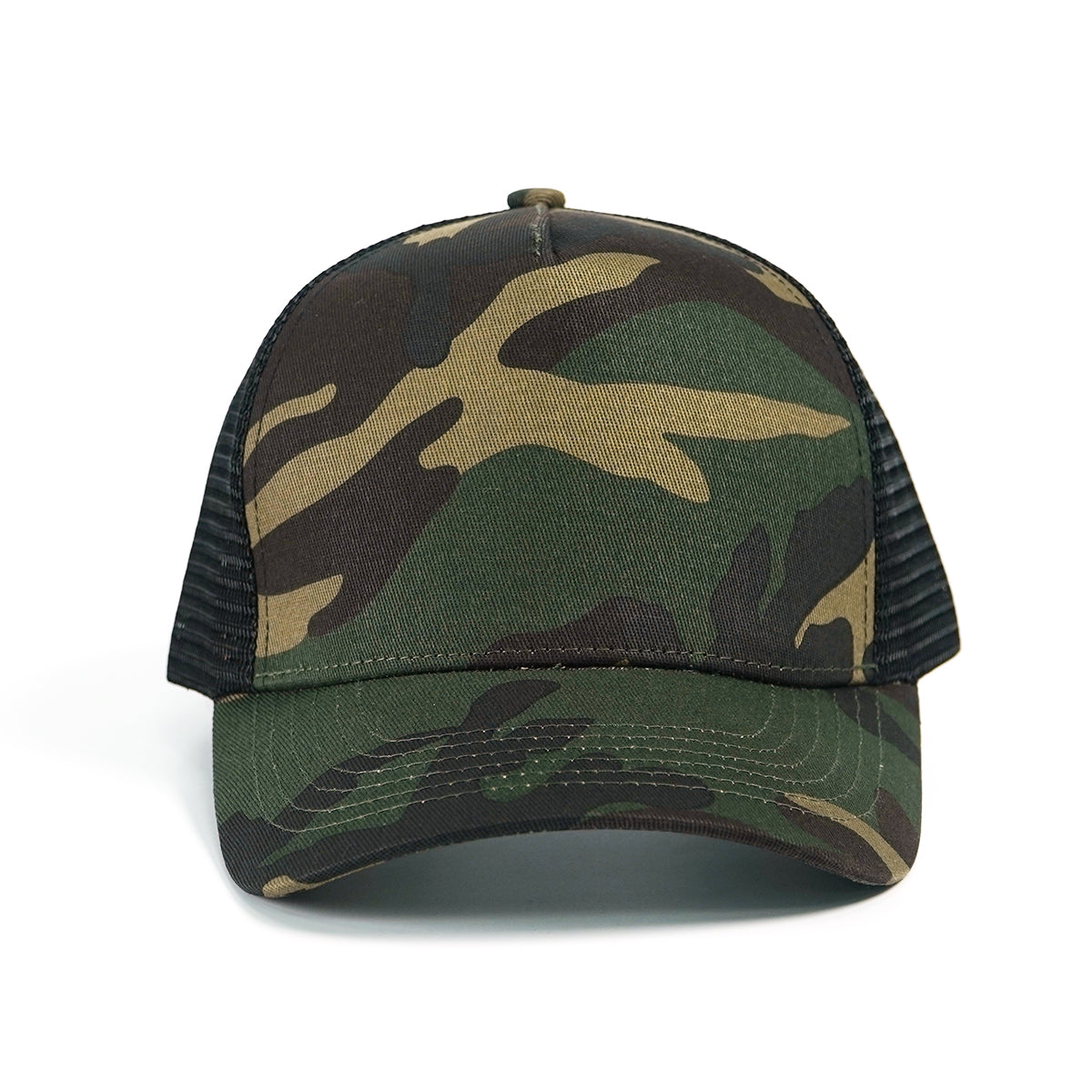 RANGELAB Camo Trucker Hat – Tactical Mesh Snapback for Outdoor Adventures