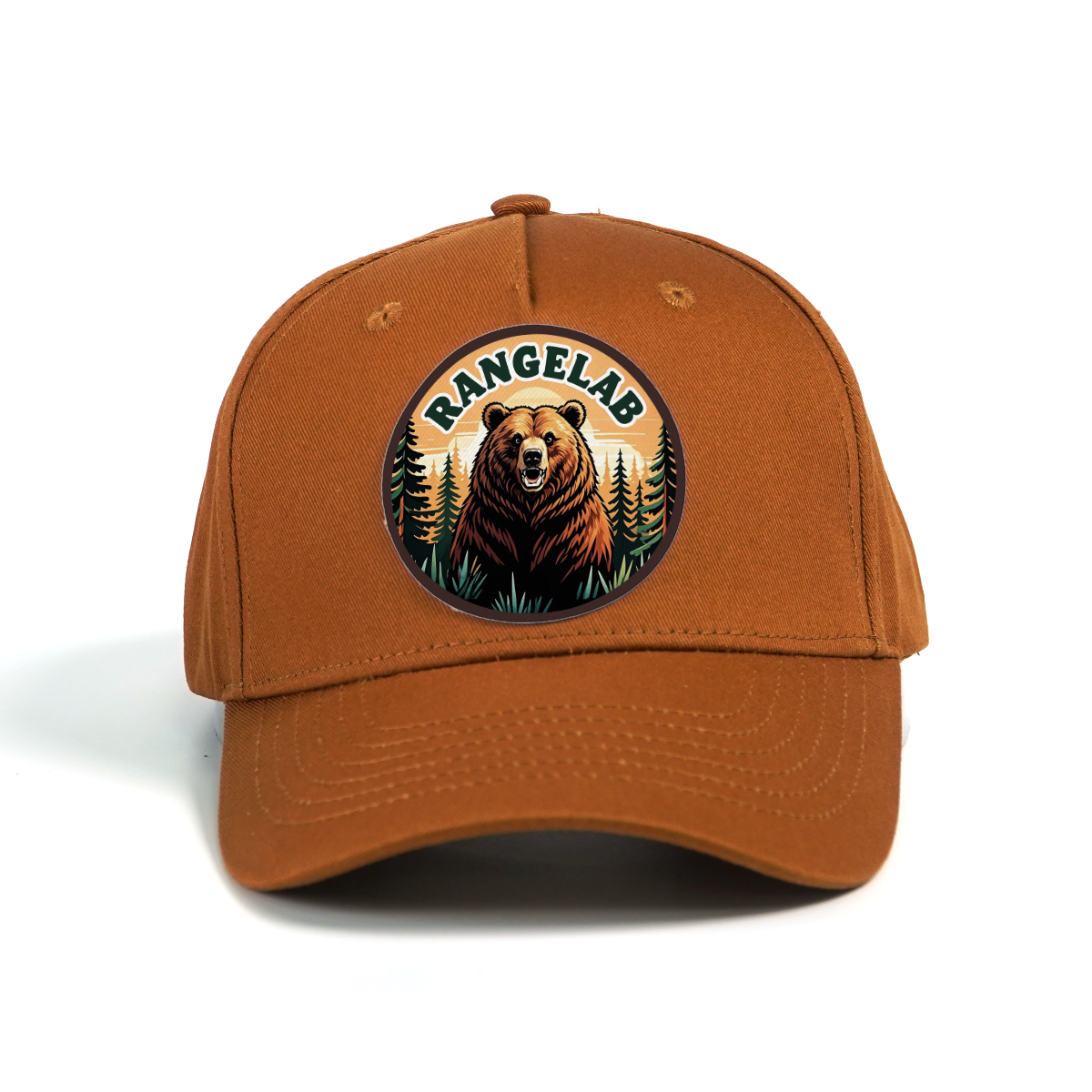 RANGELAB Leather Patch Hat – Adventure Animal Series | Adjustable Outdoor Trucker Cap