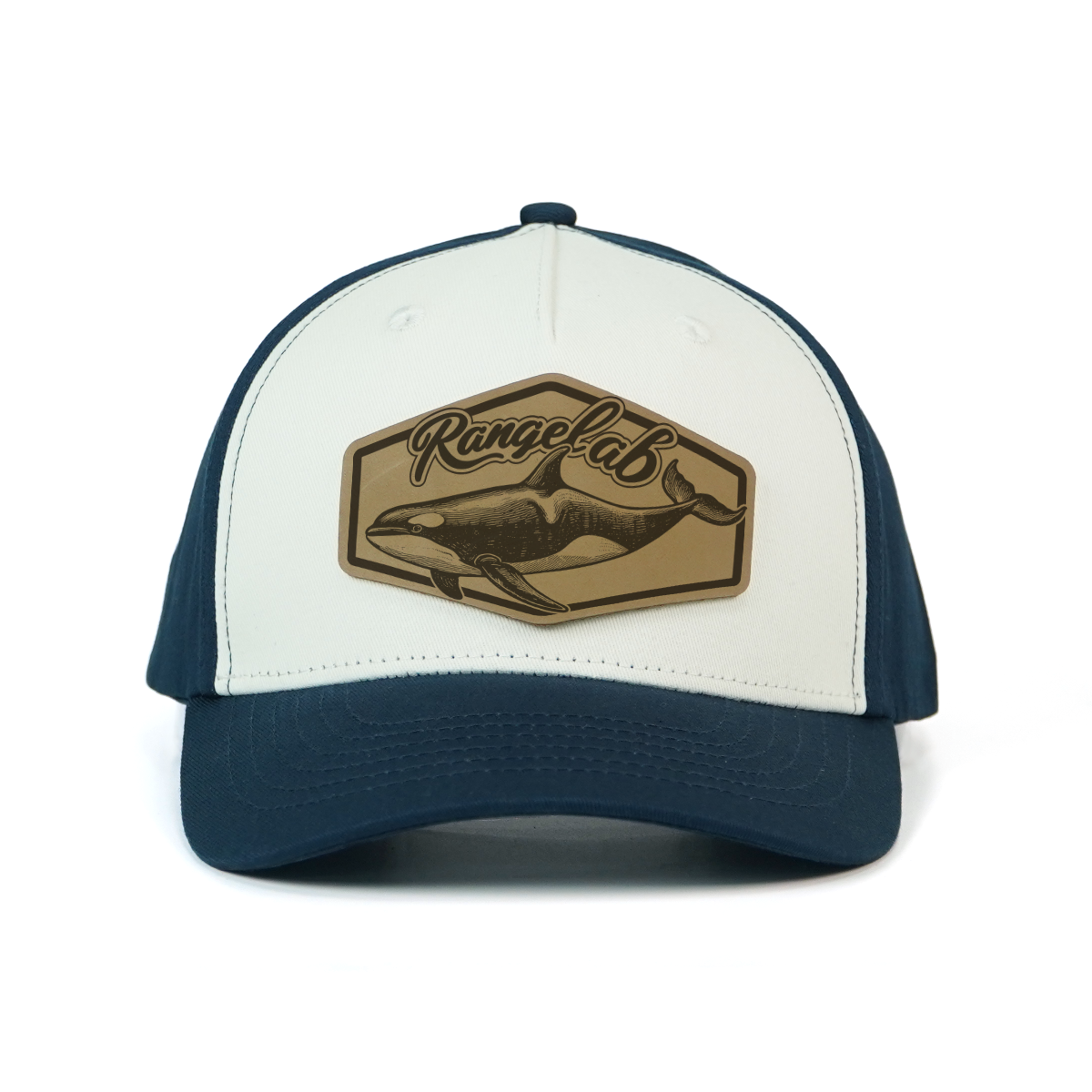 RANGELAB Ocean Series Leather Patch Hat – Whale, Marlin, Octopus & Alligator Designs