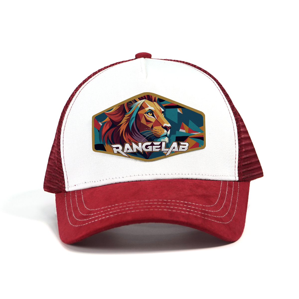 RANGELAB Lion Trucker Hat – Breathable Mesh Cap for Hiking, Camping & Everyday Adventure