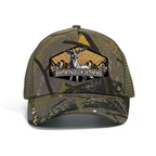 RANGELAB Camo Trucker Hat – Outdoor Hunting Mesh Cap with Printed Patch, Adjustable Snapback for Men & Women