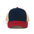 Rangelab Vintage Mesh Trucker Hat – Red/Navy｜Breathable Outdoor Cap