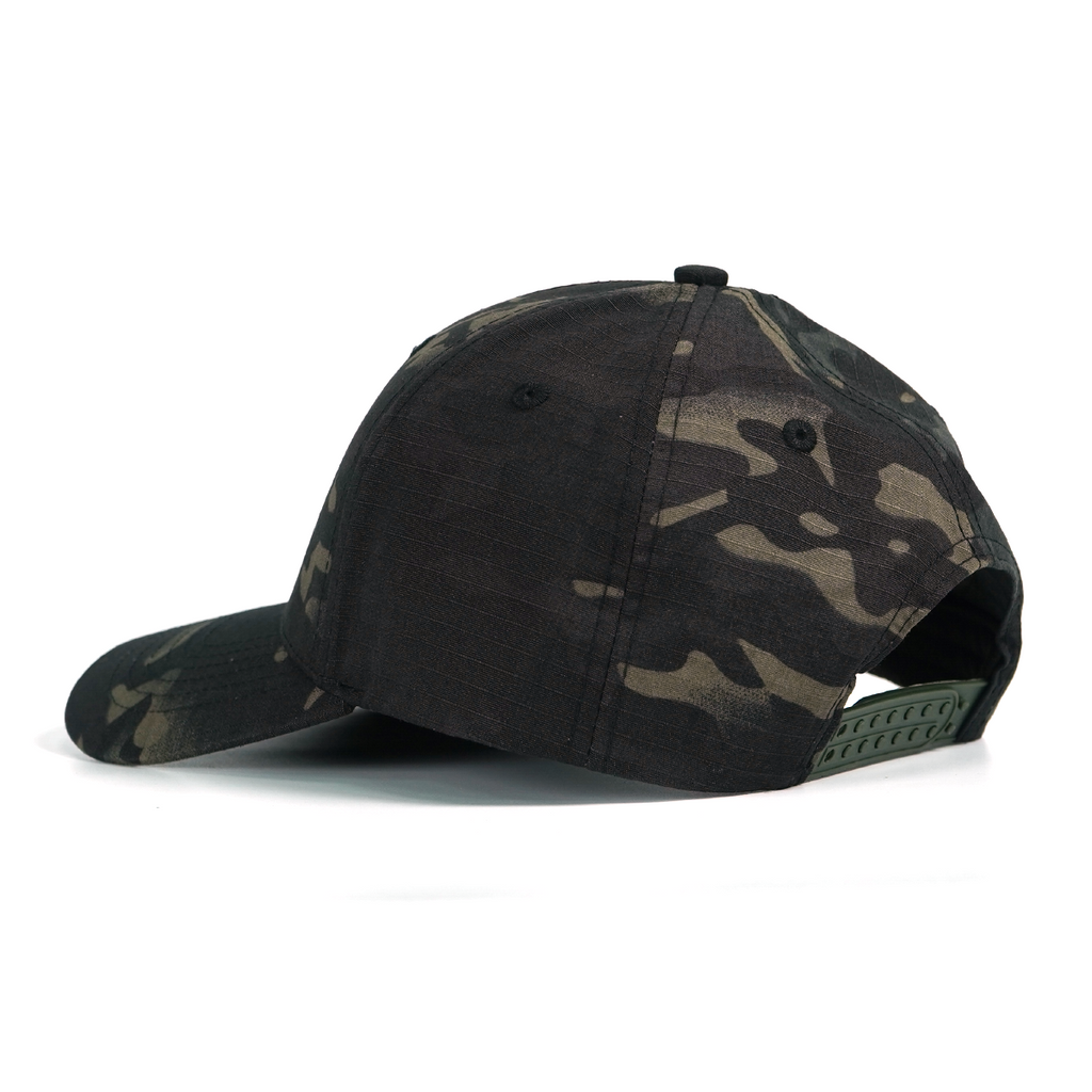 RANGELAB Camo Animal Patch Hat – Adjustable Snapback Cap for Men & Women | Outdoor Adventure Style (Crocodile / Lion / Cobra)
