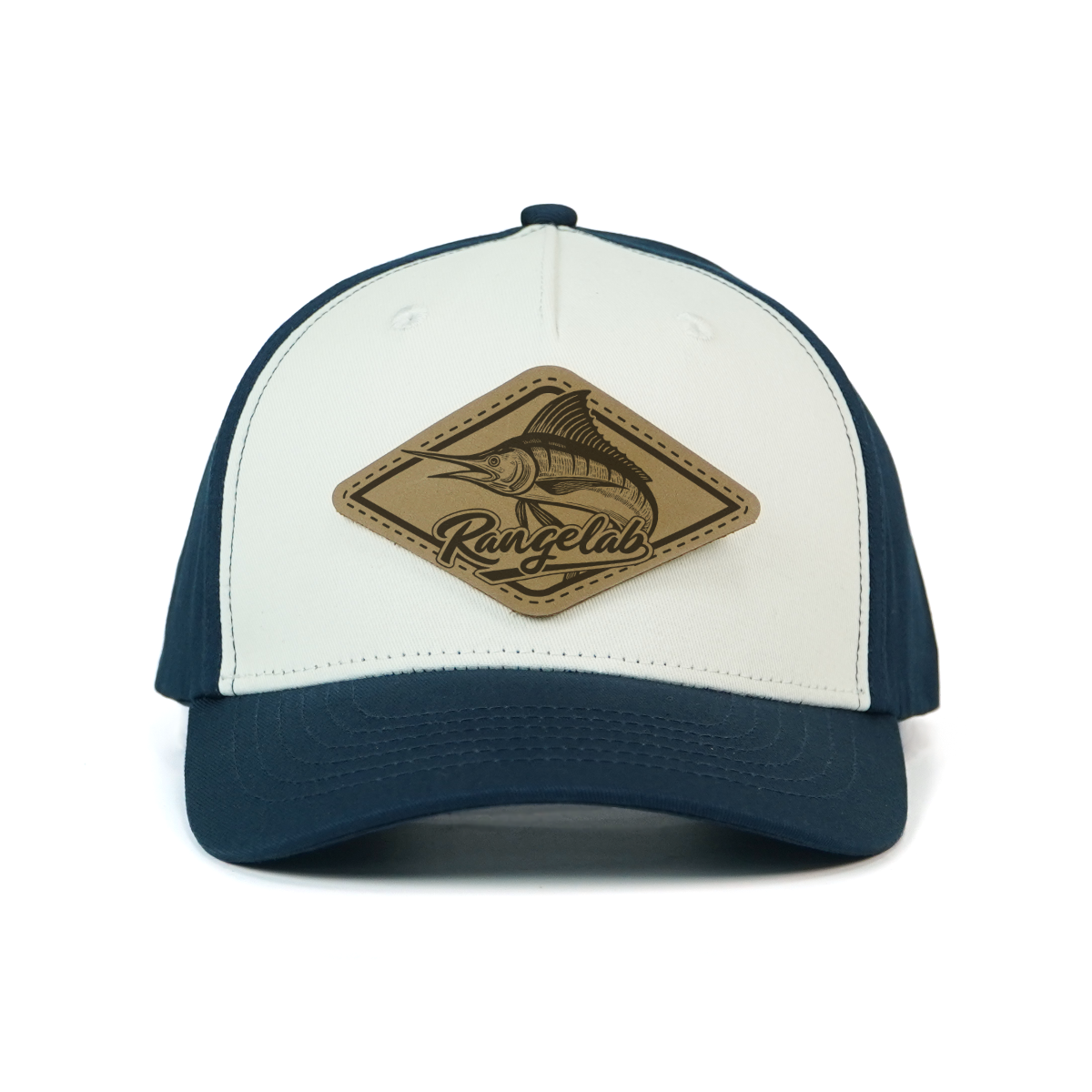 RANGELAB Ocean Series Leather Patch Hat – Whale, Marlin, Octopus & Alligator Designs