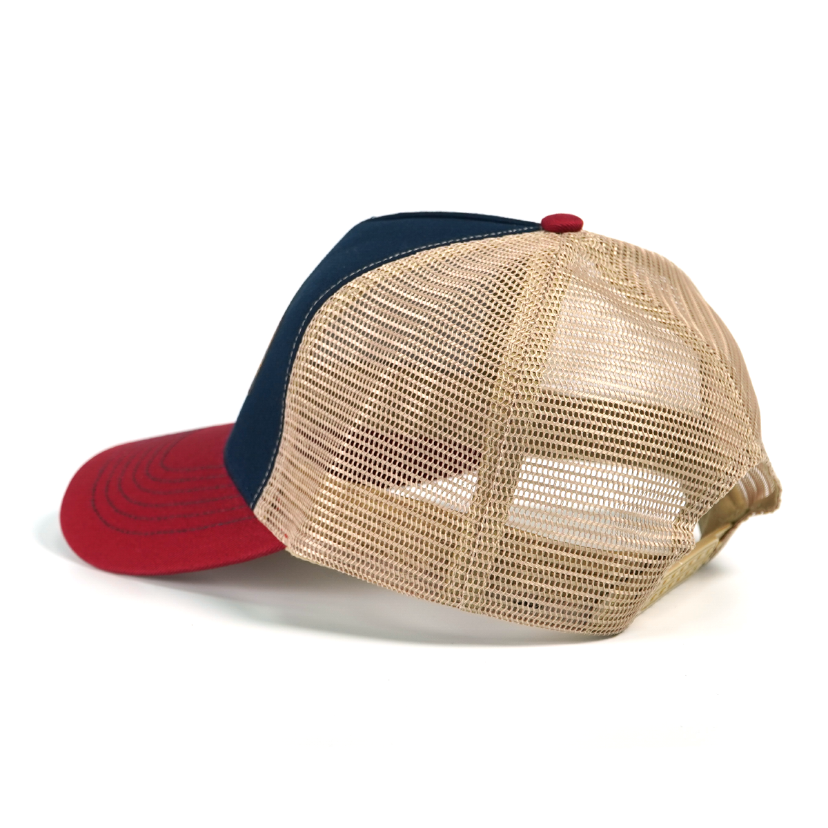 RANGELAB Outdoor Trucker Hat – Adventure Lion, Eagle & Elk Leather Patch | Classic Retro Mesh Cap for Hiking, Camping & Everyday Style