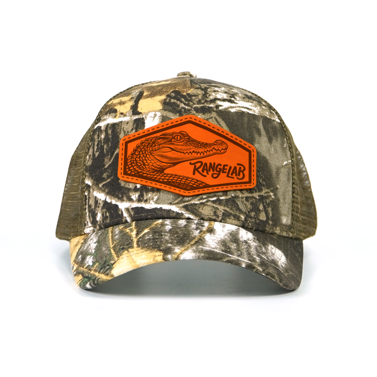 RANGELAB Camo Trucker Hat - Animal Patch, Adjustable Snapback, Breathable Mesh, One Size Fits Most