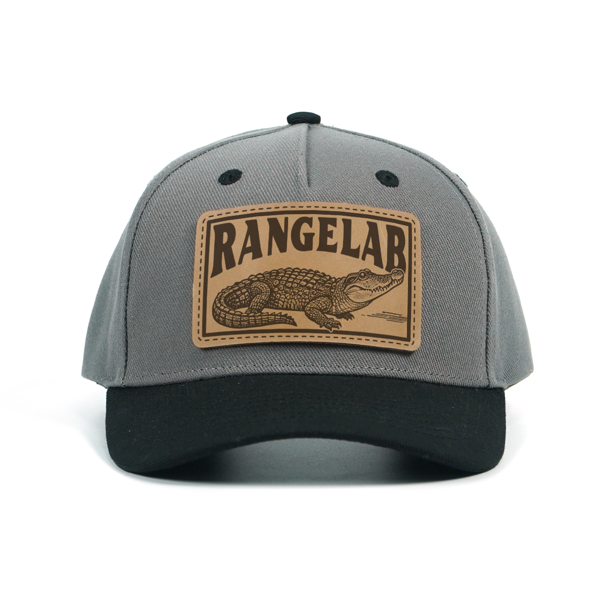 Rangelab Premium Leather Patch Snapback Hat – Adventure Wildlife Collection