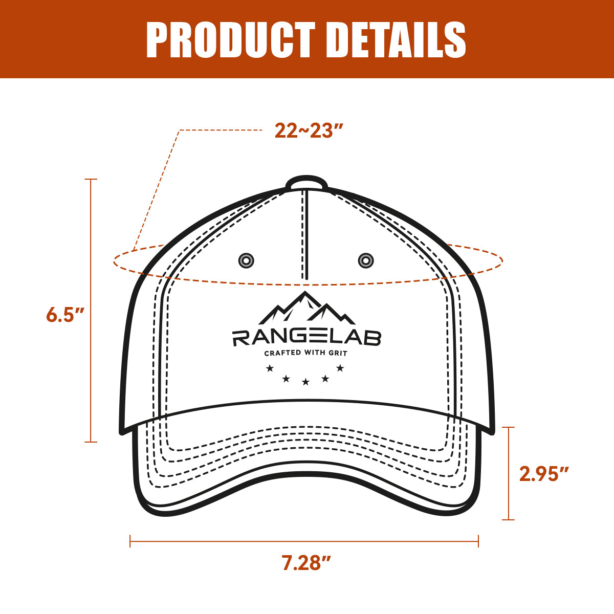 RANGELAB Camo Animal Patch Hat – Adventure-Ready Camouflage Baseball Cap for Men & Women