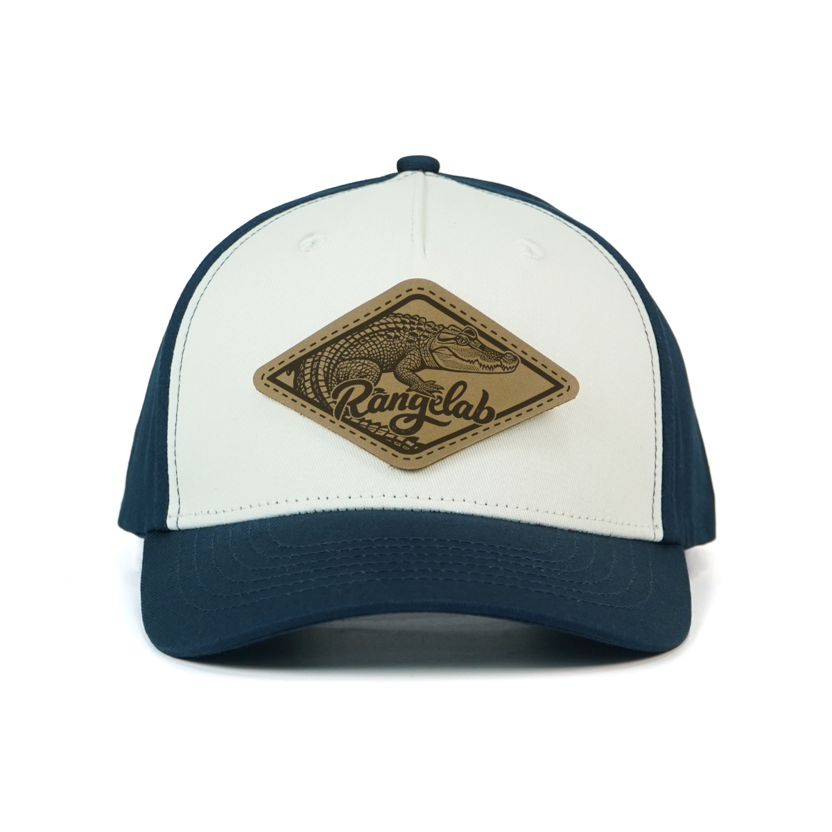 RANGELAB Ocean Series Leather Patch Hat – Whale, Marlin, Octopus & Alligator Designs