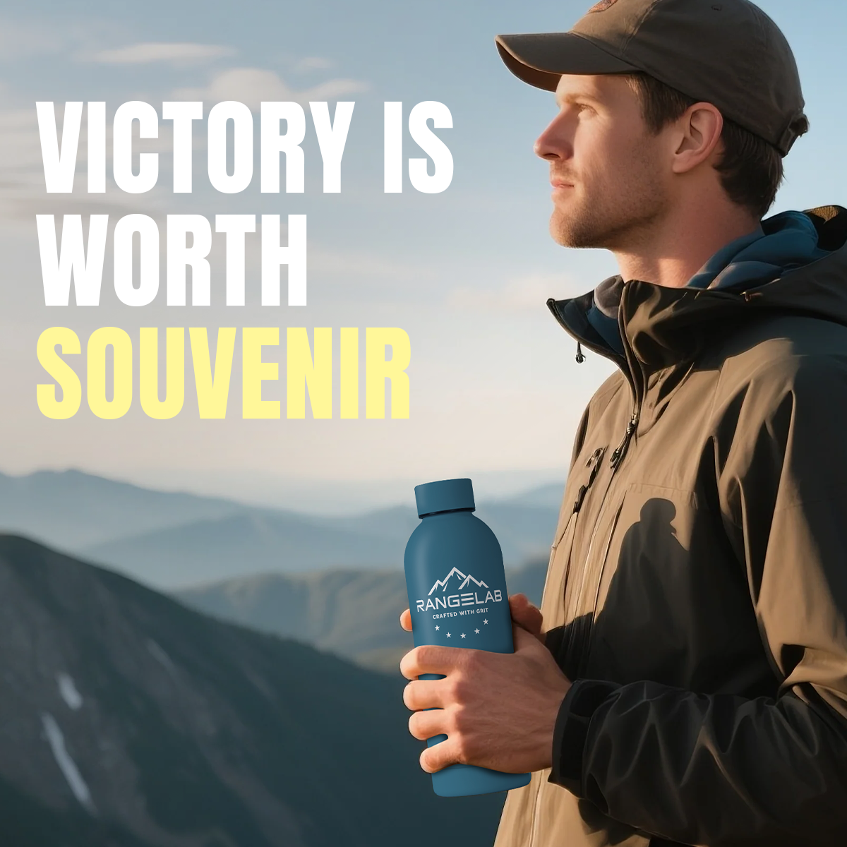 RANGELAB Insulated Water Bottle 17oz