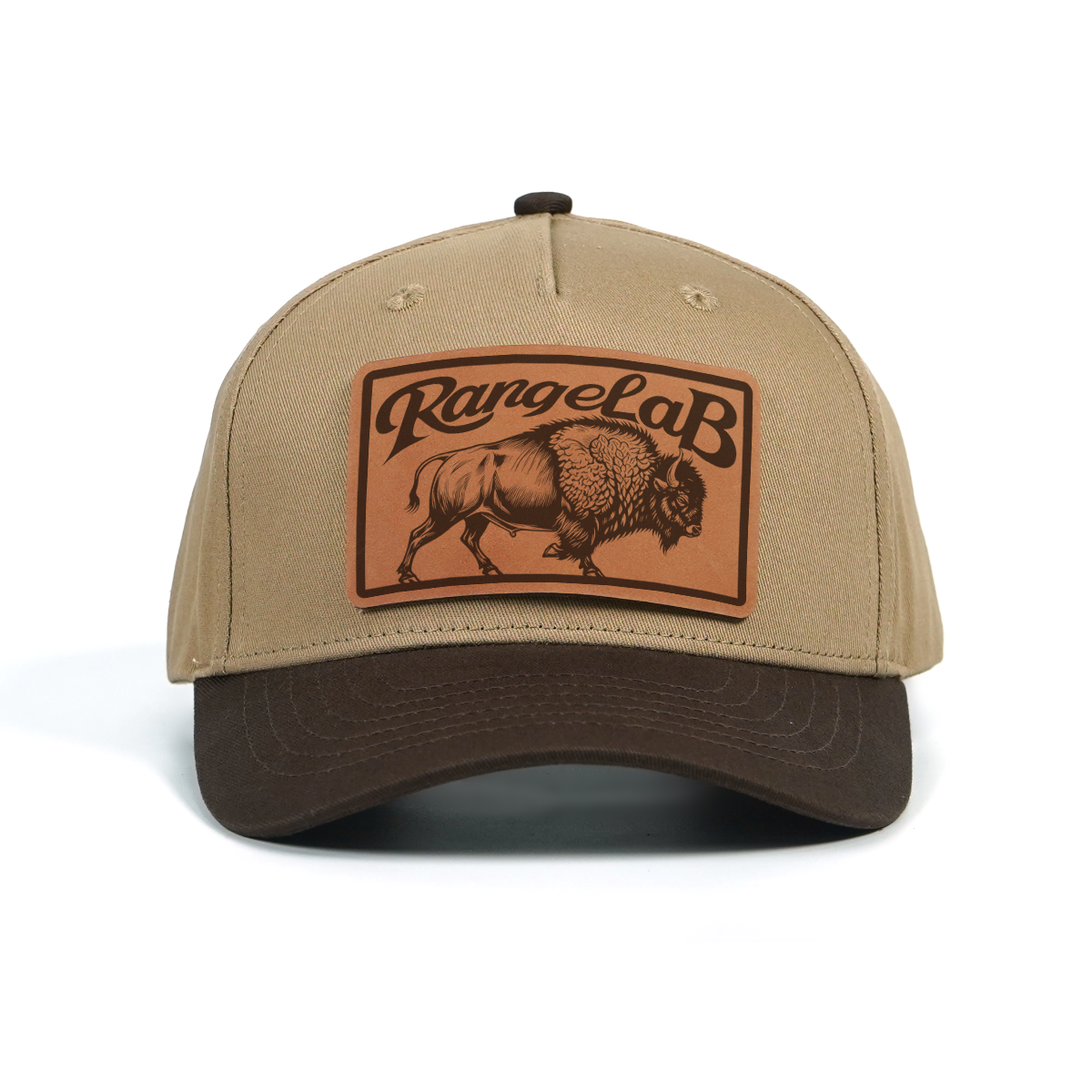 RANGELAB Adventure Series Leather Patch Hat – Wild Animal Edition (Tiger/Bison/Alligator/Bear/Whale/Marlin)