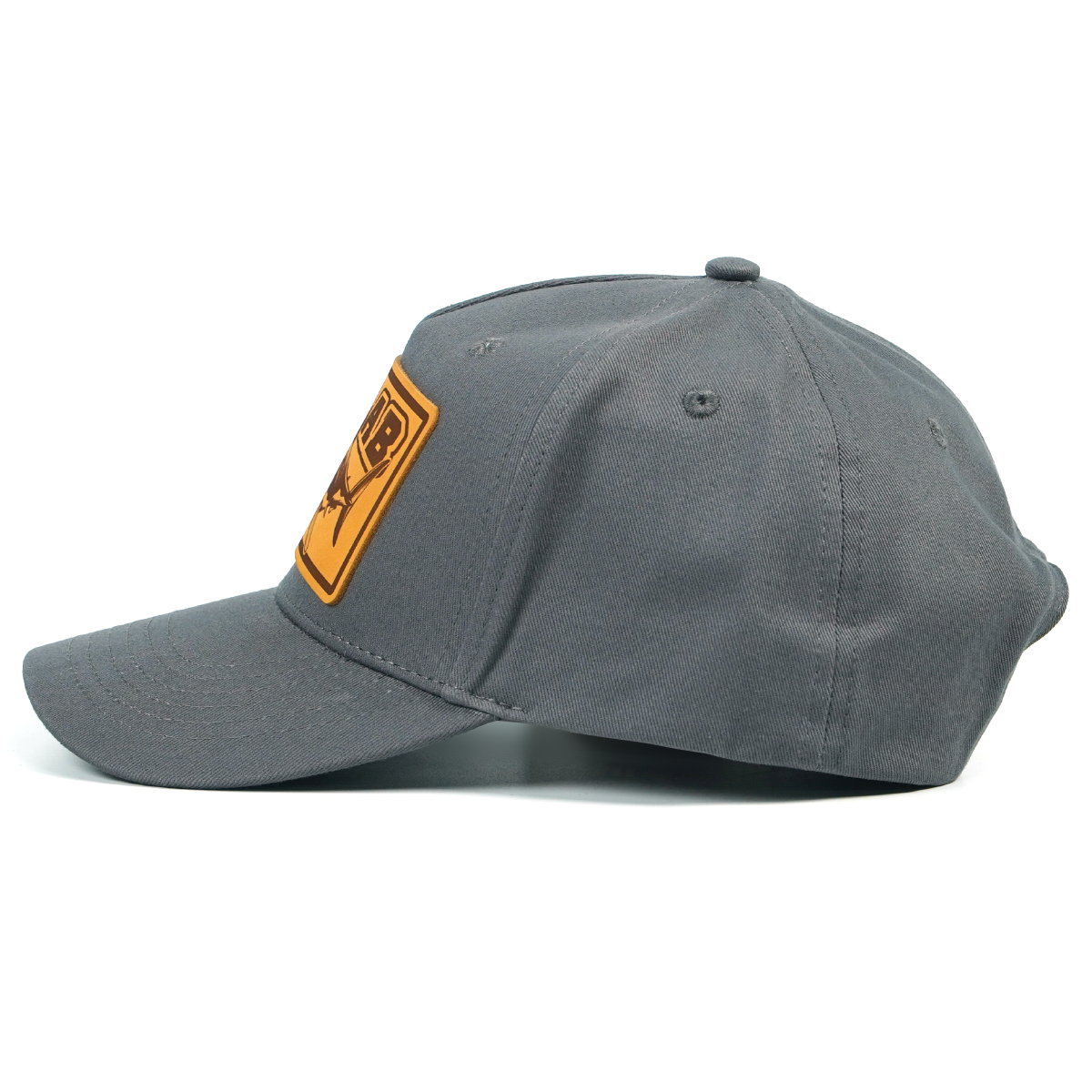 RANGELAB Leather Patch Hat – Premium Snapback Cap for Men & Women | Outdoor Adventure Style, Sea Turtle & Wildlife Collection, Adjustable Fit, Durable Cotton Twill