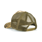 Rangelab Camo Mesh Cap - Adjustable Snapback with Wildlife Leather Patch | Outdoor Adventure Hat for Men & Women