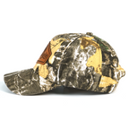 Rangelab Camo Snapback Hat – Laser-Engraved Wildlife Leather Patch, Adjustable Fit (22.5″–25″)