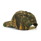 Rangelab Camo Snapback Hat - Adjustable Leather Animal Patch Cap