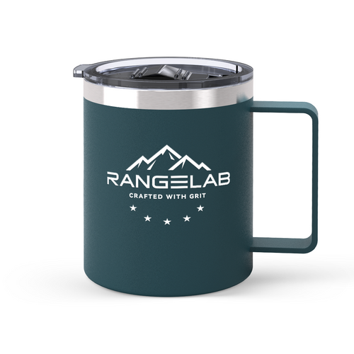 RANGELAB 12oz Stainless Steel Insulated Mug - 304 Food Grade