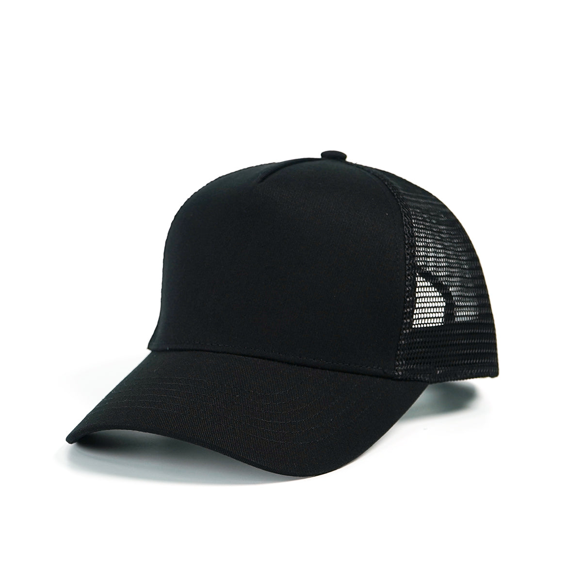 RANGELAB Classic Black Mesh Trucker Hat – Breathable, Adjustable, All-Day Comfort Cap for Men & Women
