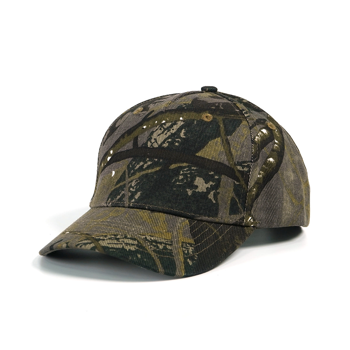 RANGELAB Camo Baseball Cap for Men & Women – Adjustable Outdoor Hunting Hat, Breathable Cotton Twill, Classic Woodland Design