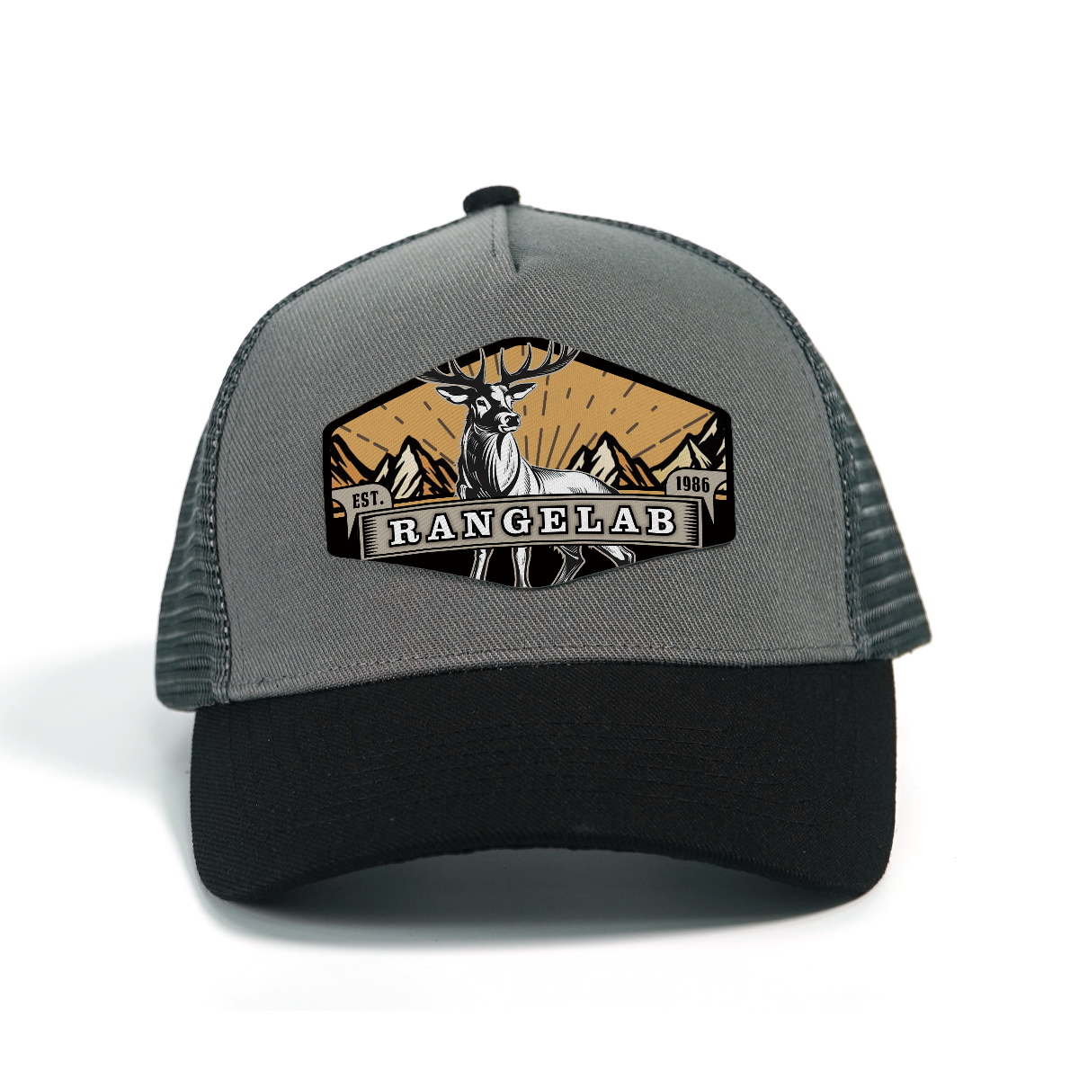 RANGELAB Mesh Snapback Hat – Explore Freely | Outdoor Trucker Cap for Hiking, Fishing & Road Trips