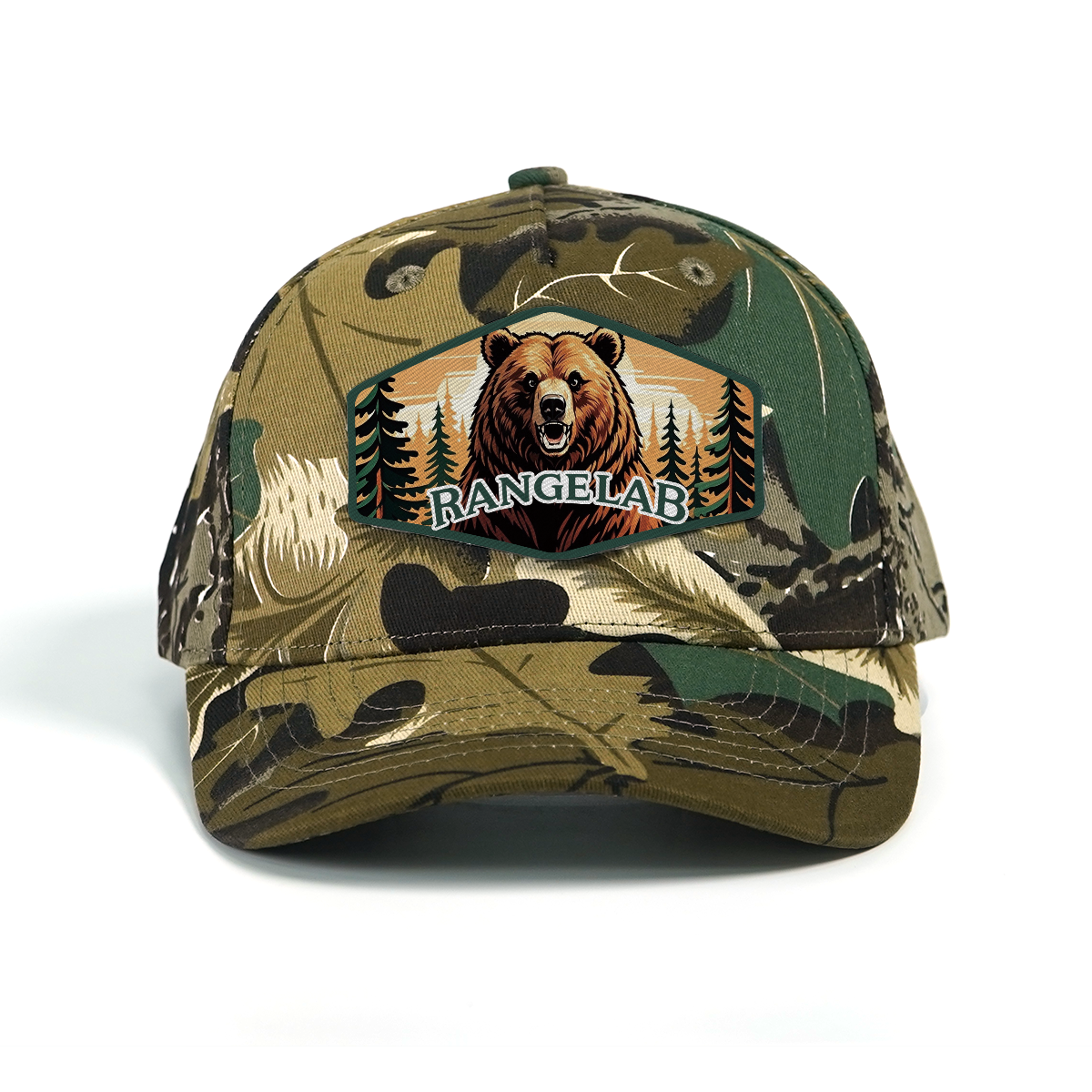 RANGELAB Camo Hat – Crafted with Grit, Built for the Wild | Unisex Adjustable Outdoor Adventure Cap