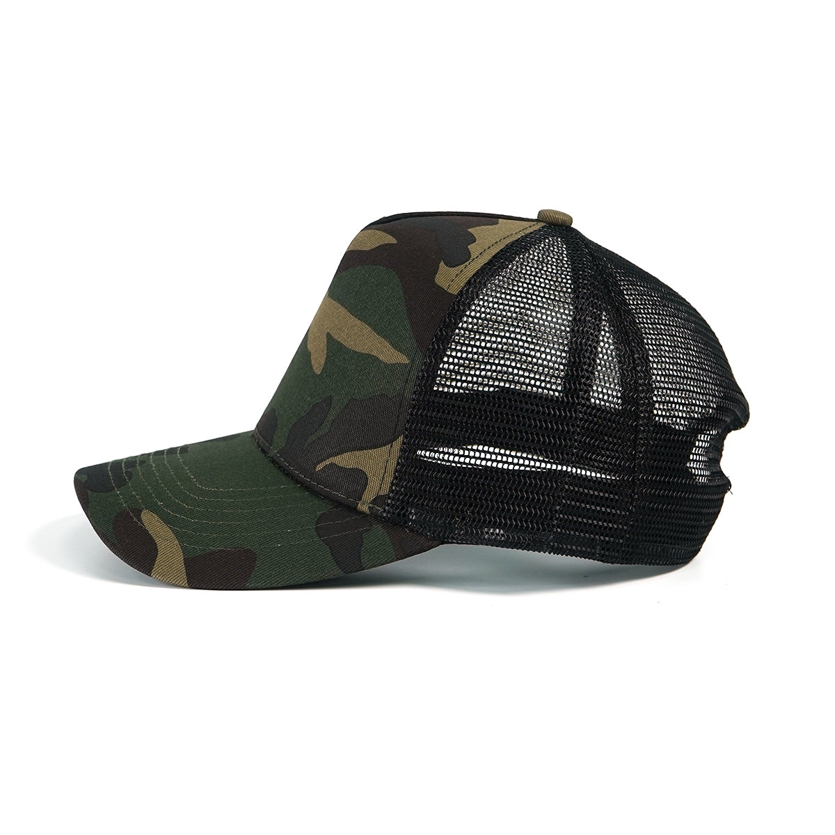 RANGELAB Camo Trucker Hat – Tactical Mesh Snapback for Outdoor Adventures