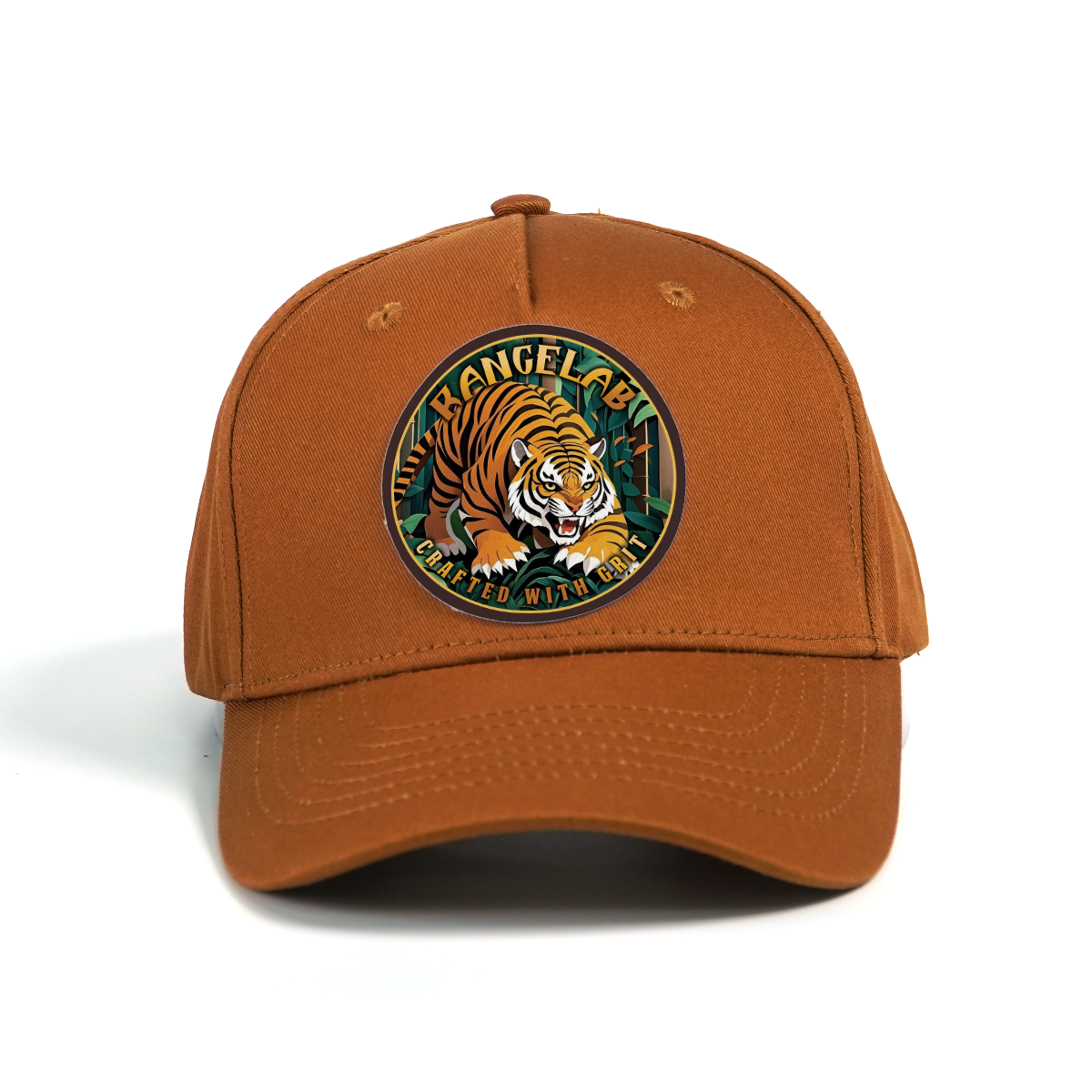 RANGELAB Leather Patch Hat – Adventure Animal Series | Adjustable Outdoor Trucker Cap
