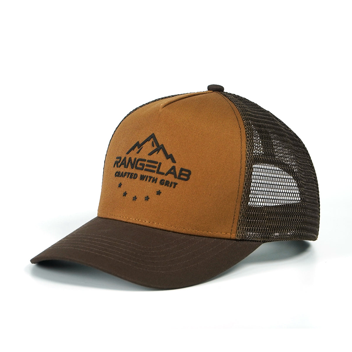 RANGELAB Trucker Hat – Adjustable Mesh Snapback Cap for Men & Women | Outdoor Breathable Baseball Hat | Crafted with Grit