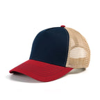 Rangelab Vintage Mesh Trucker Hat – Red/Navy｜Breathable Outdoor Cap