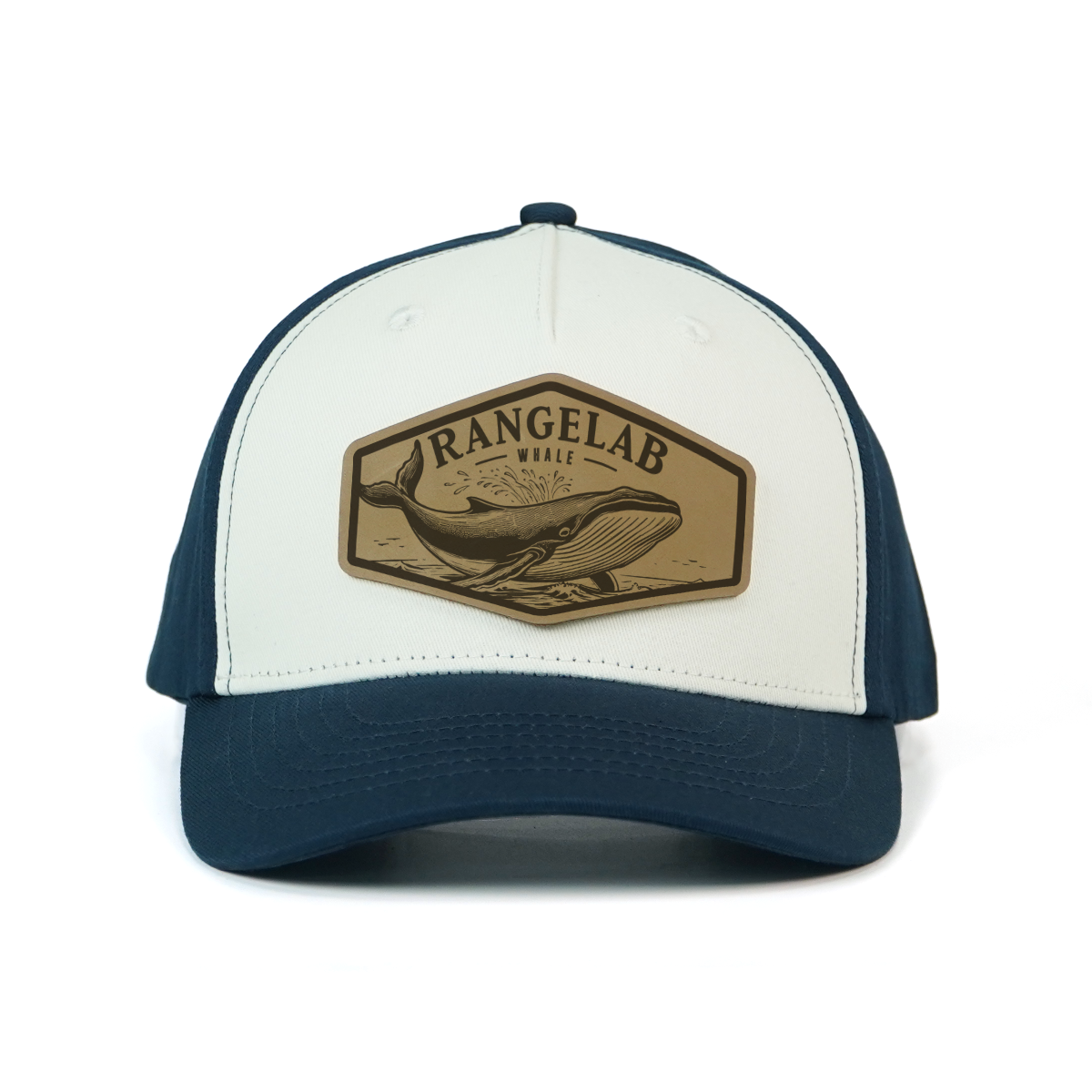RANGELAB Ocean Series Leather Patch Hat – Whale, Marlin, Octopus & Alligator Designs