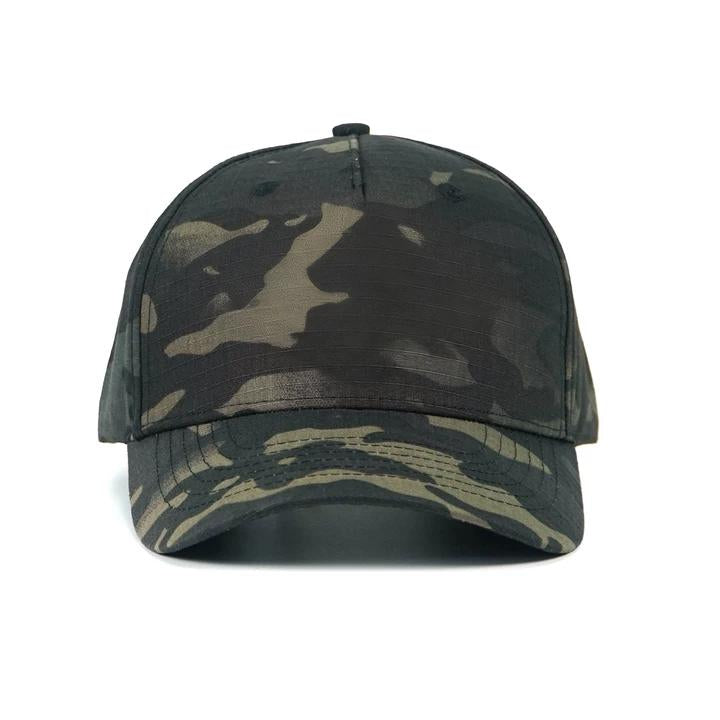 RANGELAB Tactical Camo Baseball Cap – Adjustable Ripstop Outdoor Hat for Hiking, Camping & Everyday Adventure