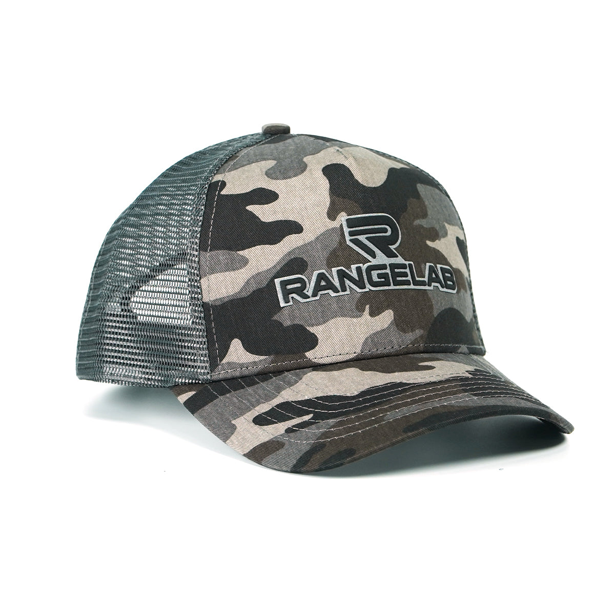 RANGELAB Tactical Camo Mesh Hat – Breathable Snapback for Outdoor Sports, Hiking & Everyday Adventure