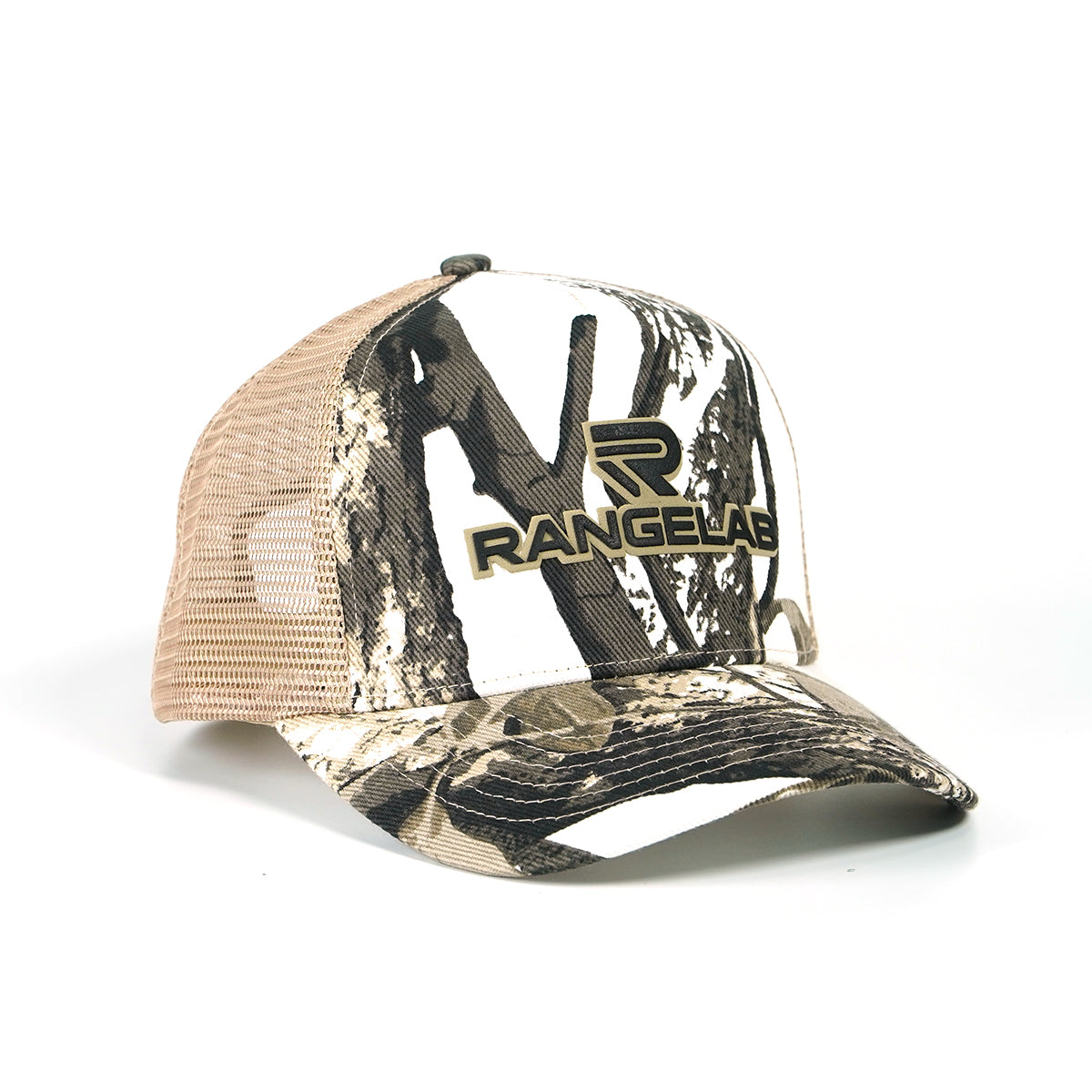 RANGELAB Camo Snapback Hat – Breathable Mesh Trucker Cap for Outdoor Adventures