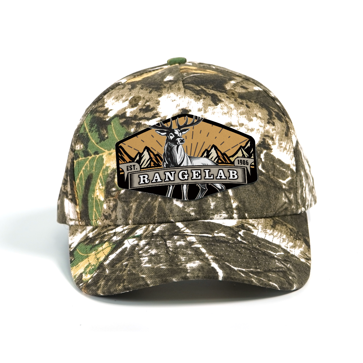 Rangelab Camo Outdoor Adventure Cap – Adjustable Snapback Hat for Hunting, Hiking & Everyday Wear