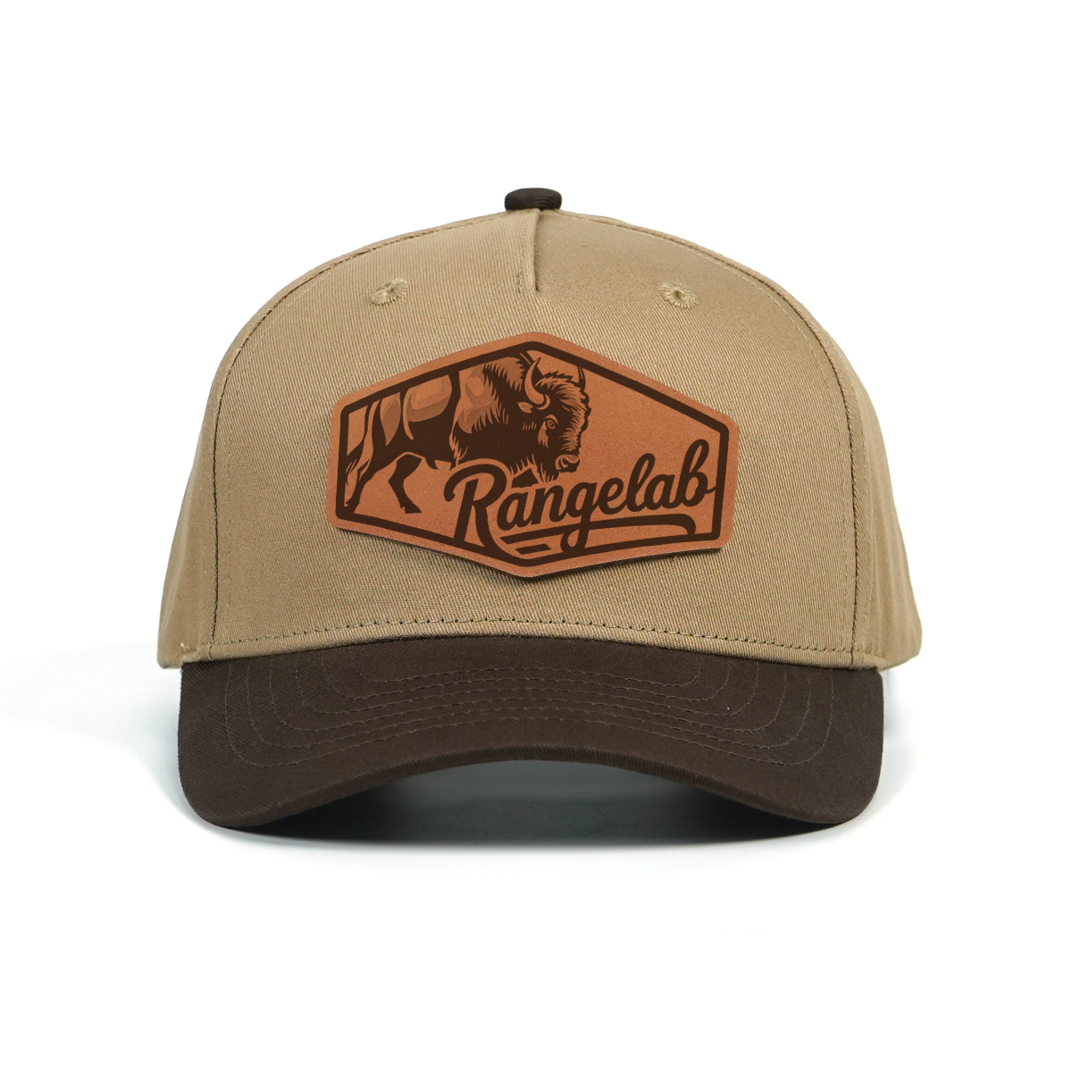 RANGELAB Adventure Series Leather Patch Hat – Wild Animal Edition (Tiger/Bison/Alligator/Bear/Whale/Marlin)