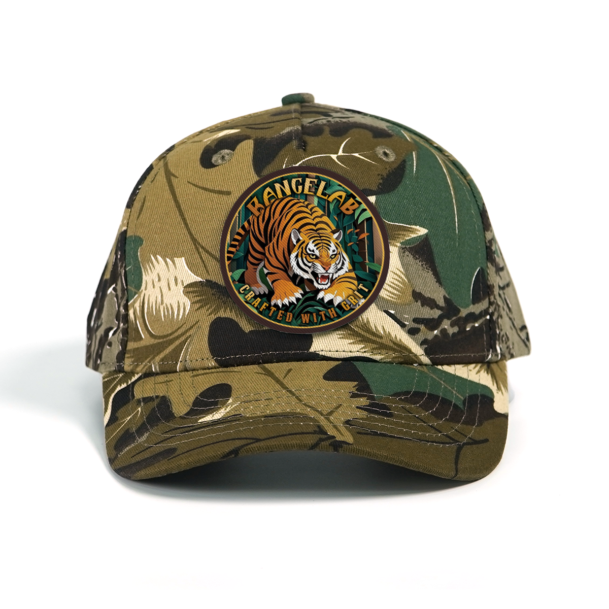 RANGELAB Camo Hat – Crafted with Grit, Built for the Wild | Unisex Adjustable Outdoor Adventure Cap