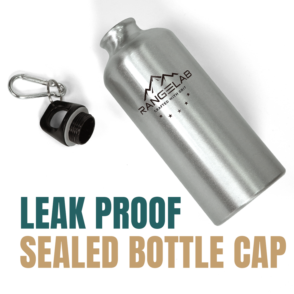 RANGELAB Outdoor Aluminum Sports Water Bottle - 13.5 oz