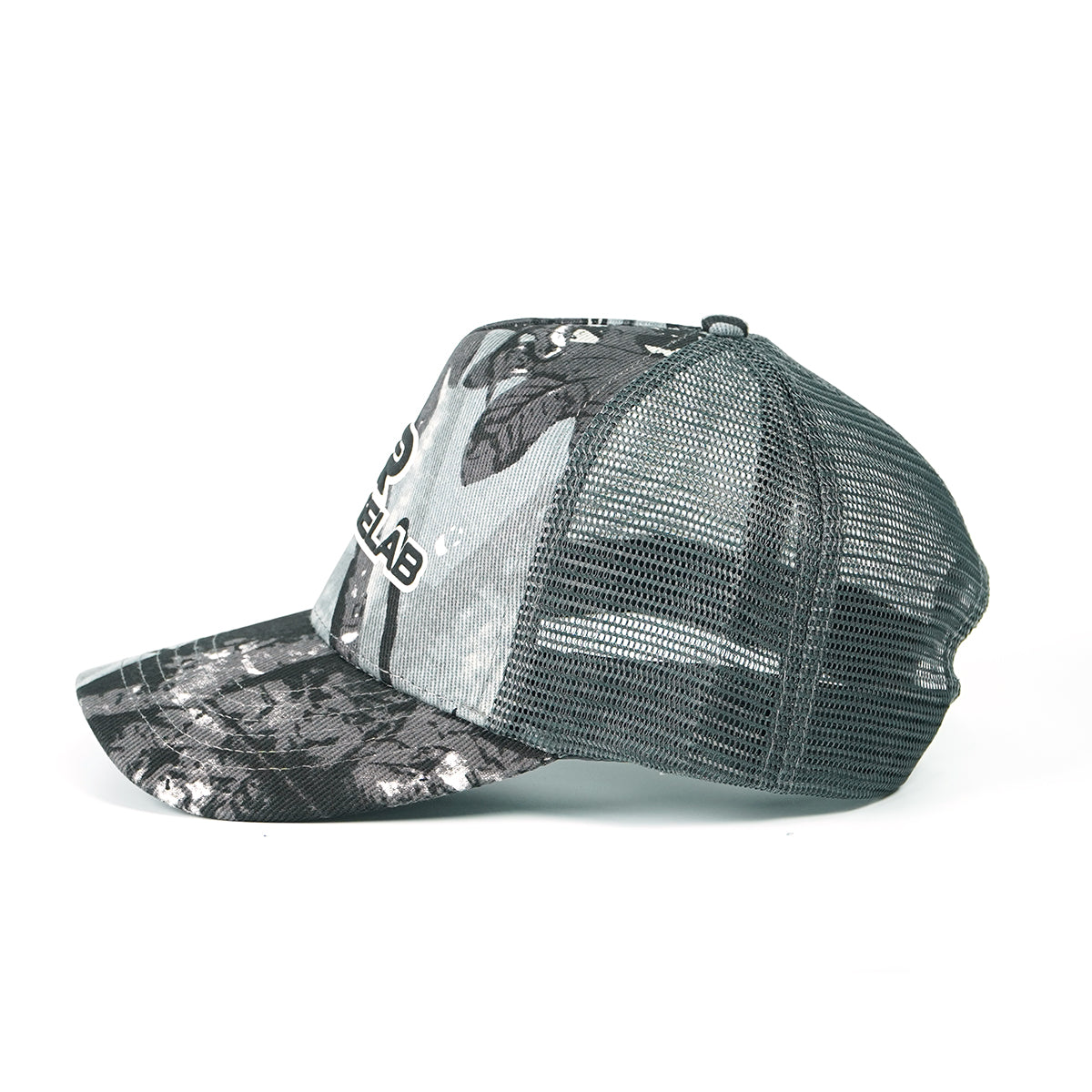 RANGELAB Adventure-Ready Camo Trucker Hat – Breathable Mesh Outdoor Snapback Cap for Hiking, Camping & Everyday Style