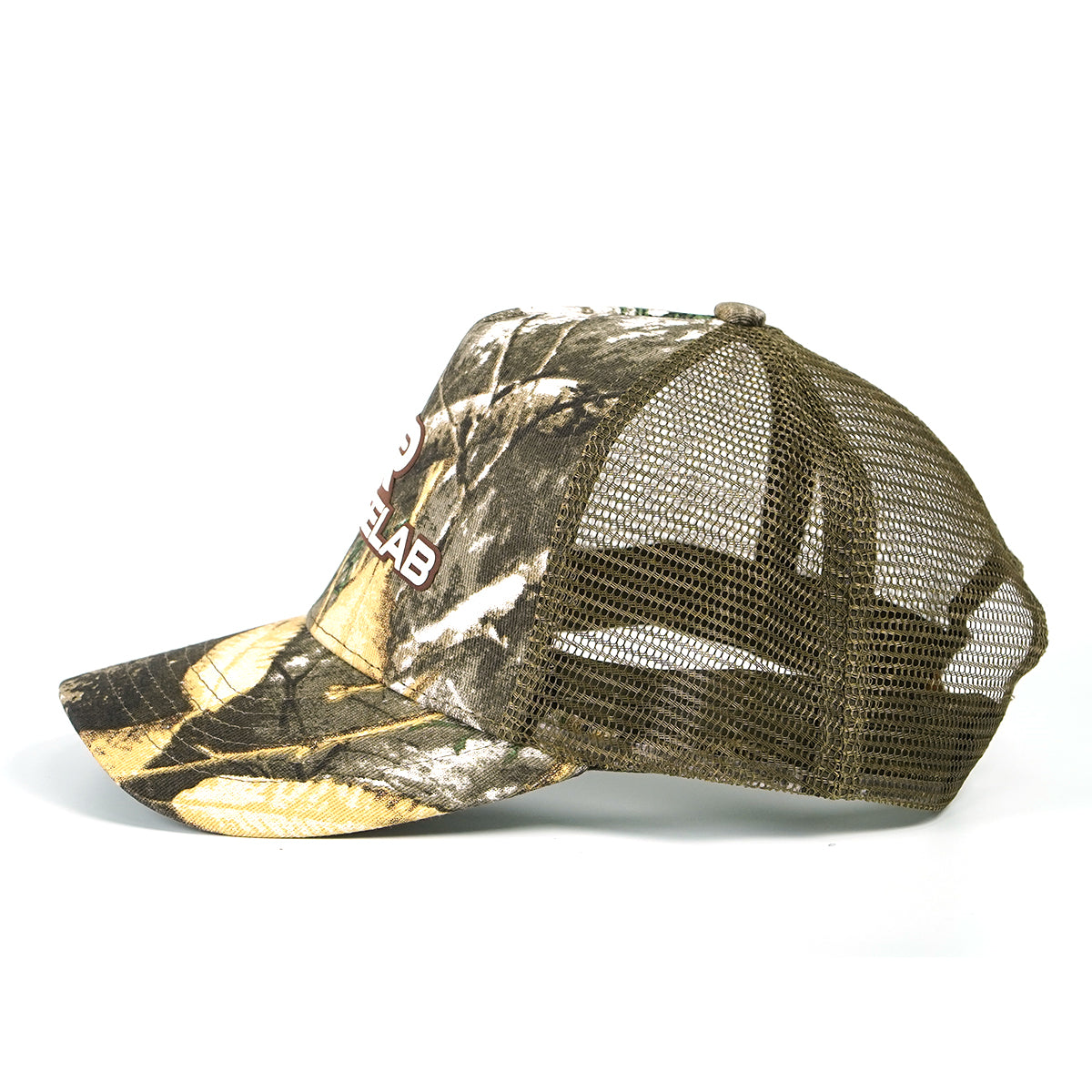 RANGELAB Tactical Trucker Hat – Camo Mesh Snapback for Outdoor Adventure & Everyday Style