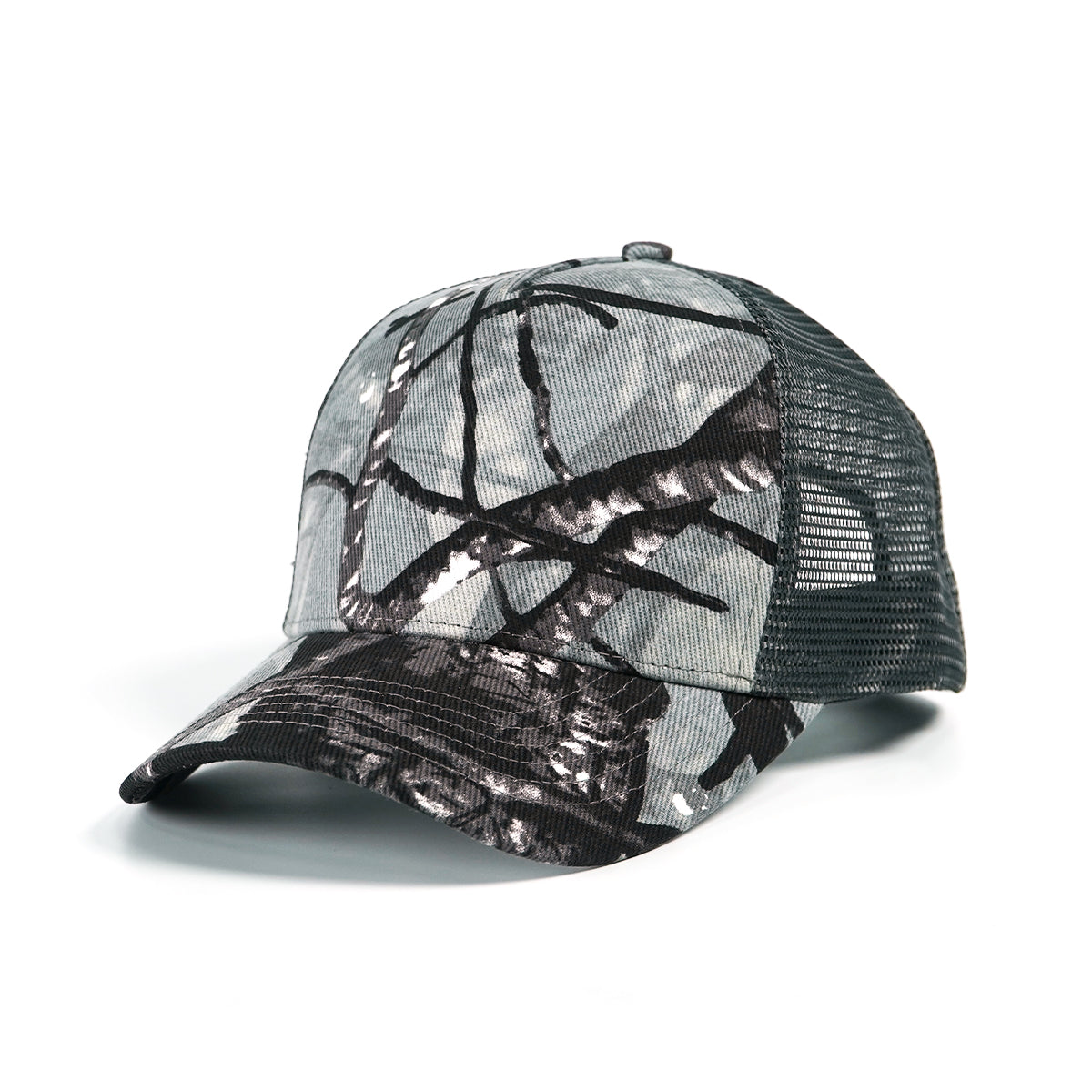 RANGELAB Unisex Camo Mesh Trucker Cap – Breathable Outdoor Hunting Style Hat, Adjustable Fit