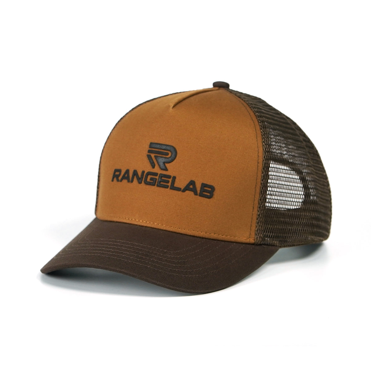 RANGELAB Trucker Hat – Adjustable Mesh Snapback Cap for Men & Women | Outdoor Breathable Baseball Hat | Crafted with Grit
