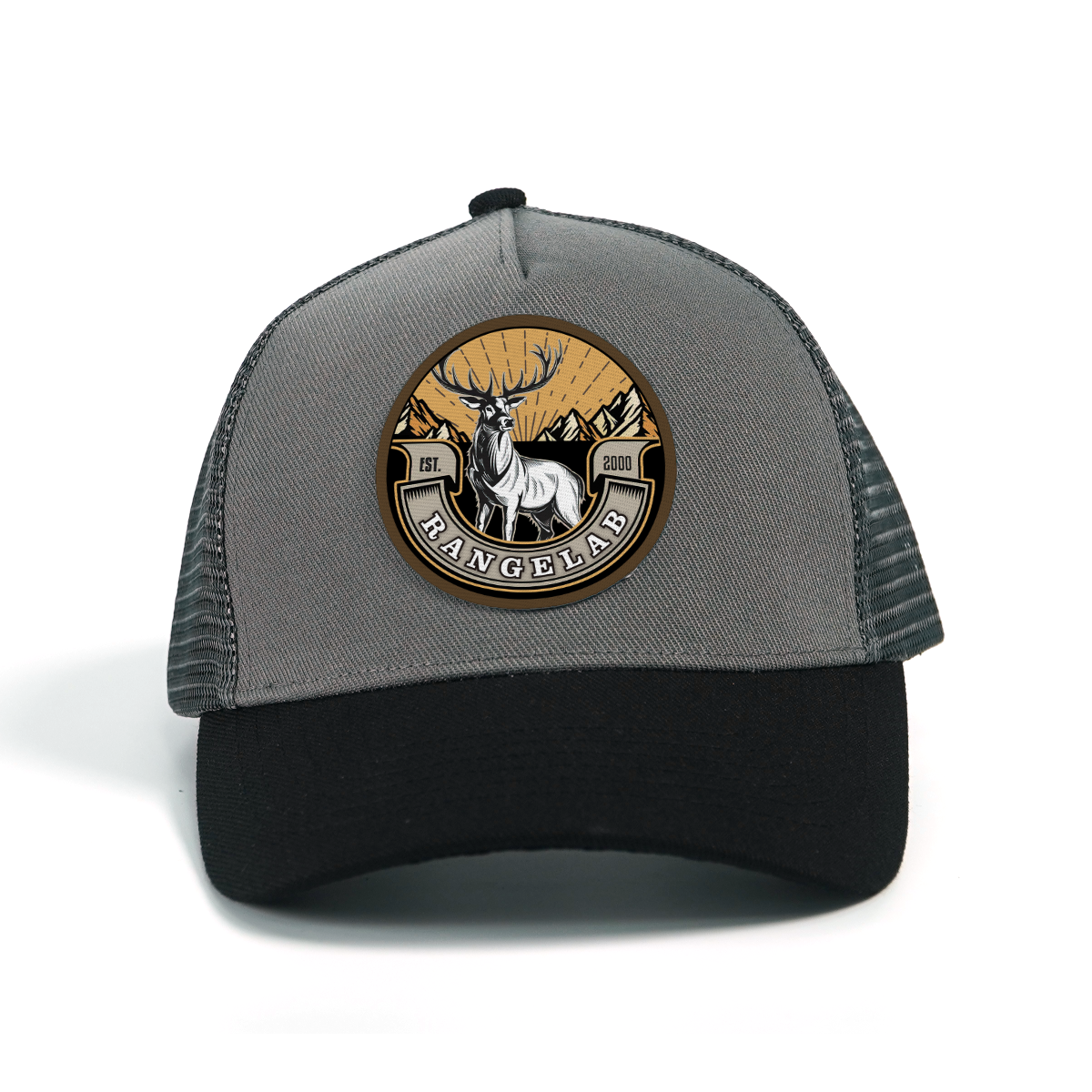 RANGELAB Mesh Snapback Hat – Explore Freely | Outdoor Trucker Cap for Hiking, Fishing & Road Trips