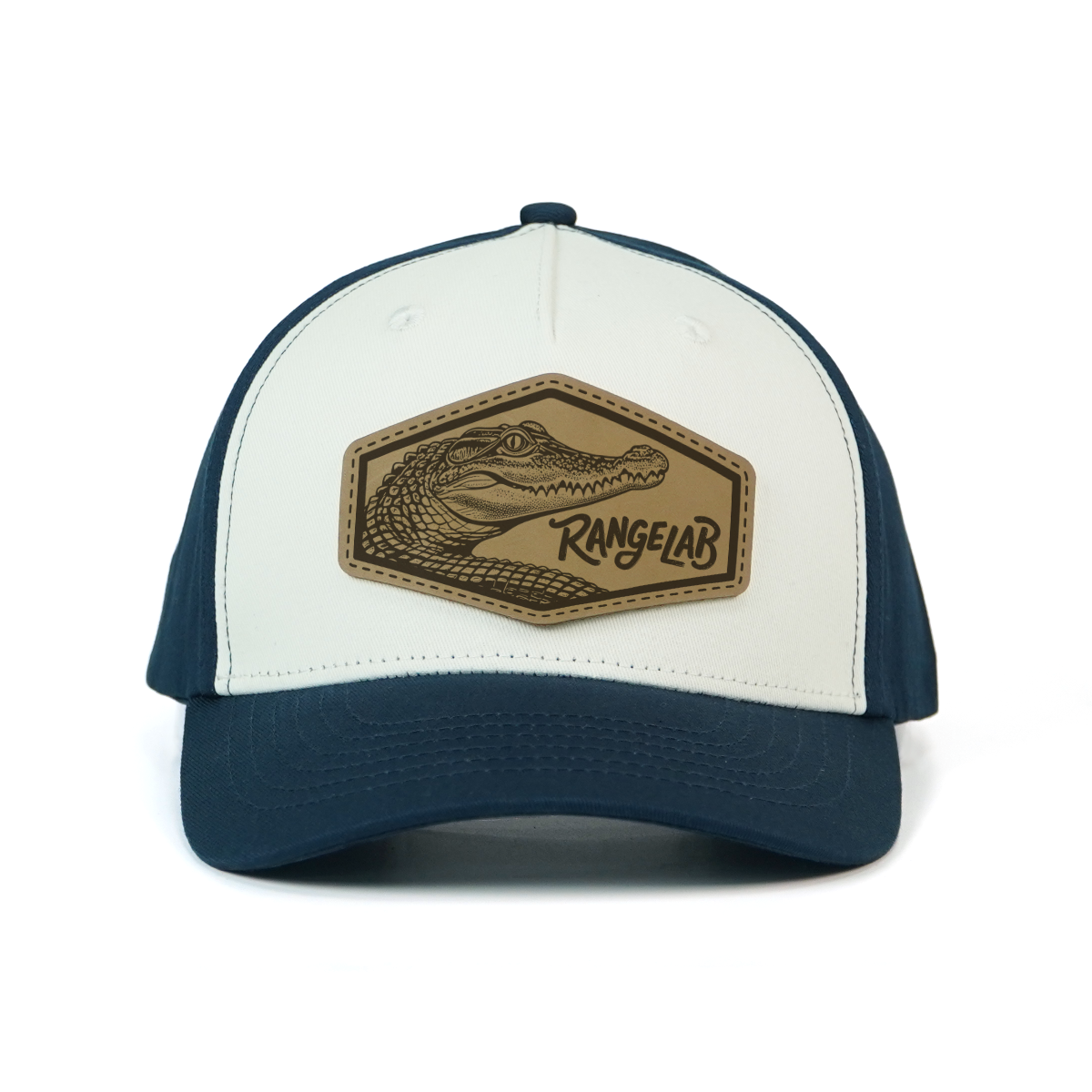 RANGELAB Ocean Series Leather Patch Hat – Whale, Marlin, Octopus & Alligator Designs
