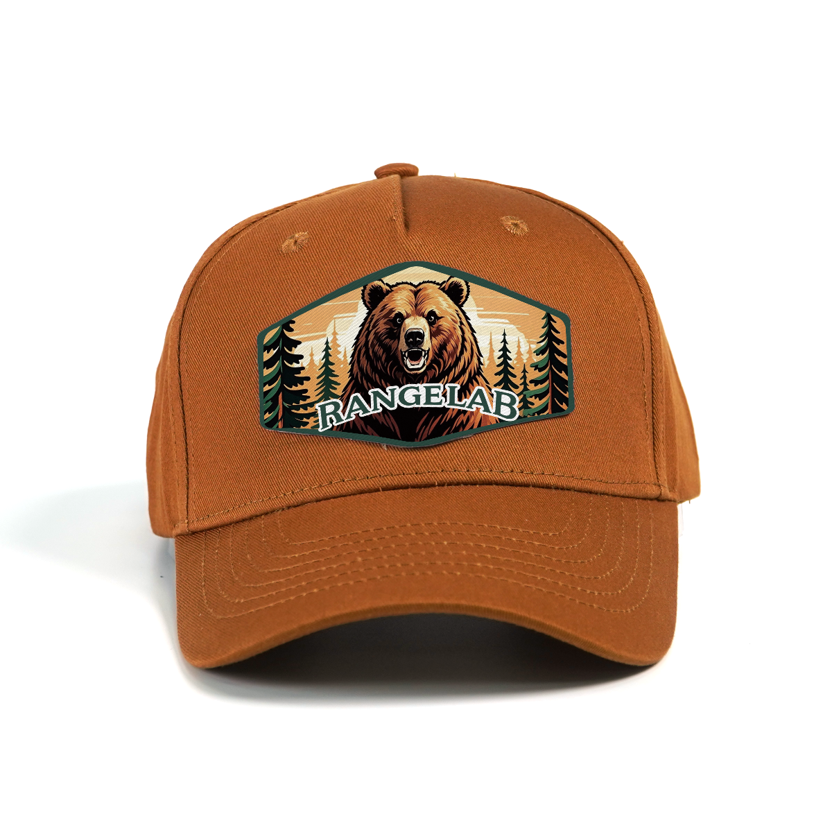RANGELAB Leather Patch Hat – Adventure Animal Series | Adjustable Outdoor Trucker Cap