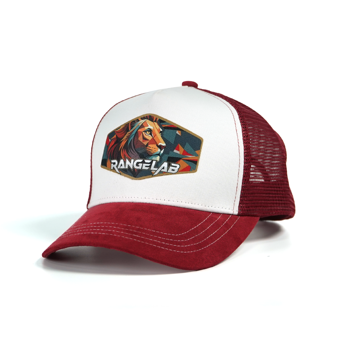 RANGELAB Lion Trucker Hat – Breathable Mesh Cap for Hiking, Camping & Everyday Adventure