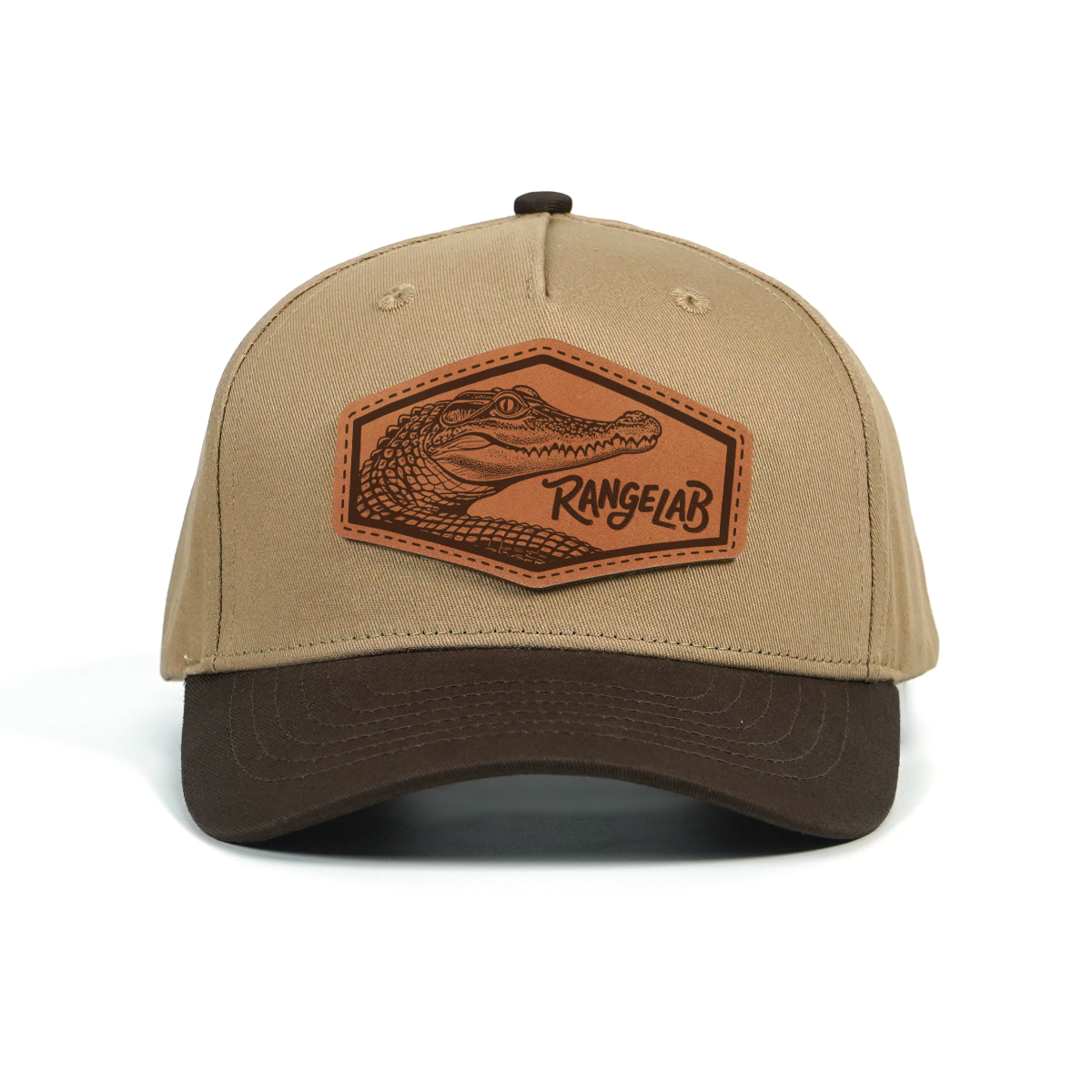 RANGELAB Adventure Series Leather Patch Hat – Wild Animal Edition (Tiger/Bison/Alligator/Bear/Whale/Marlin)